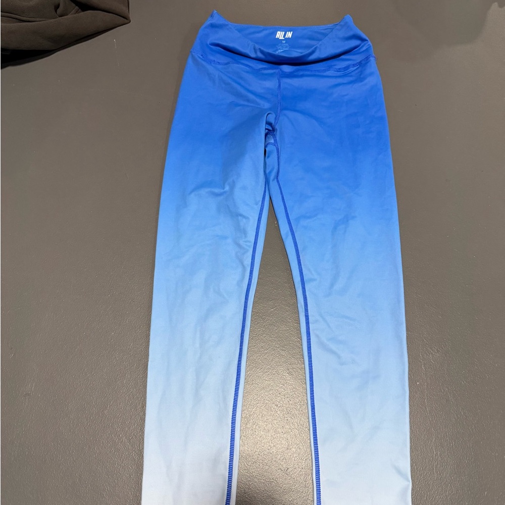 Blue Gradient Kids Leggings